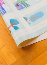 Tapete Playmat - Cidade Azul